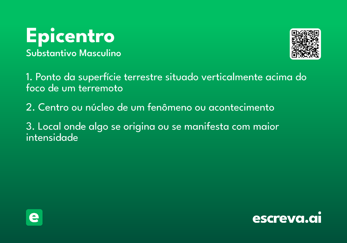 epicentro
