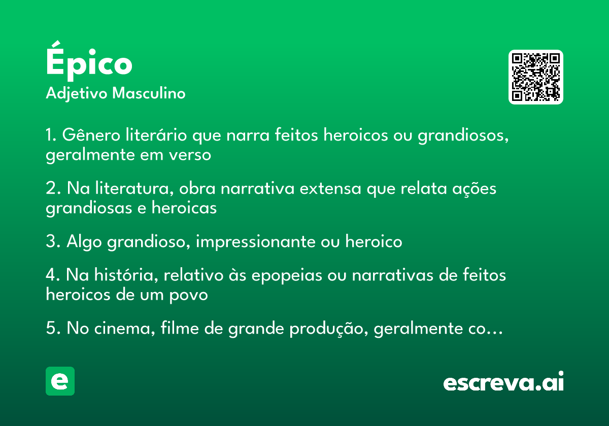 épico