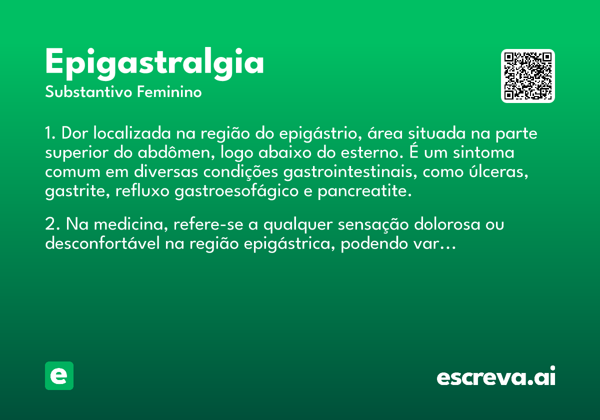 epigastralgia