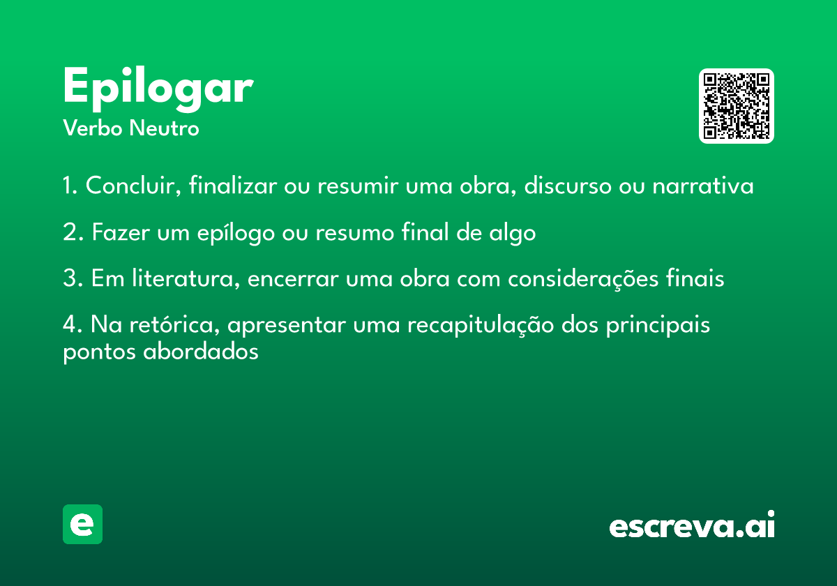 epilogar