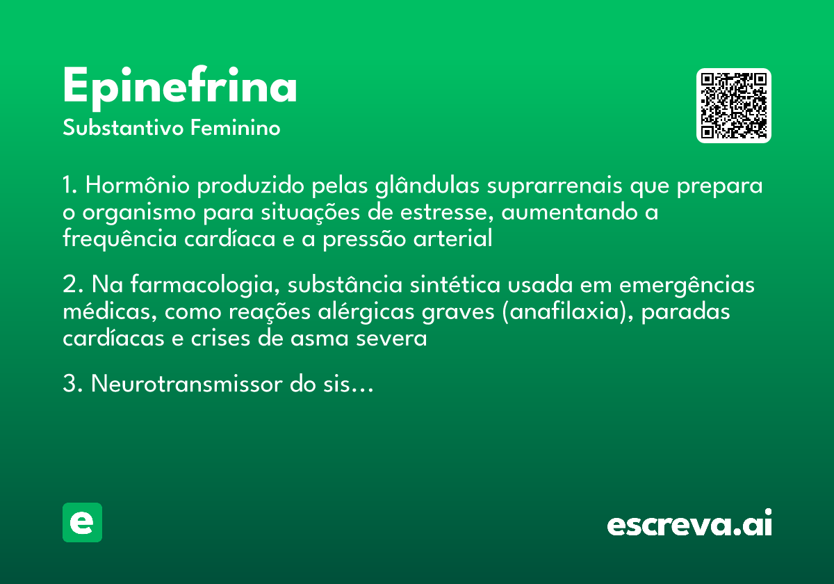 epinefrina
