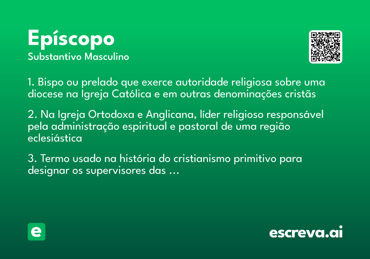 epíscopo