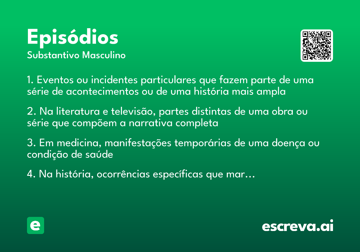 episódios
