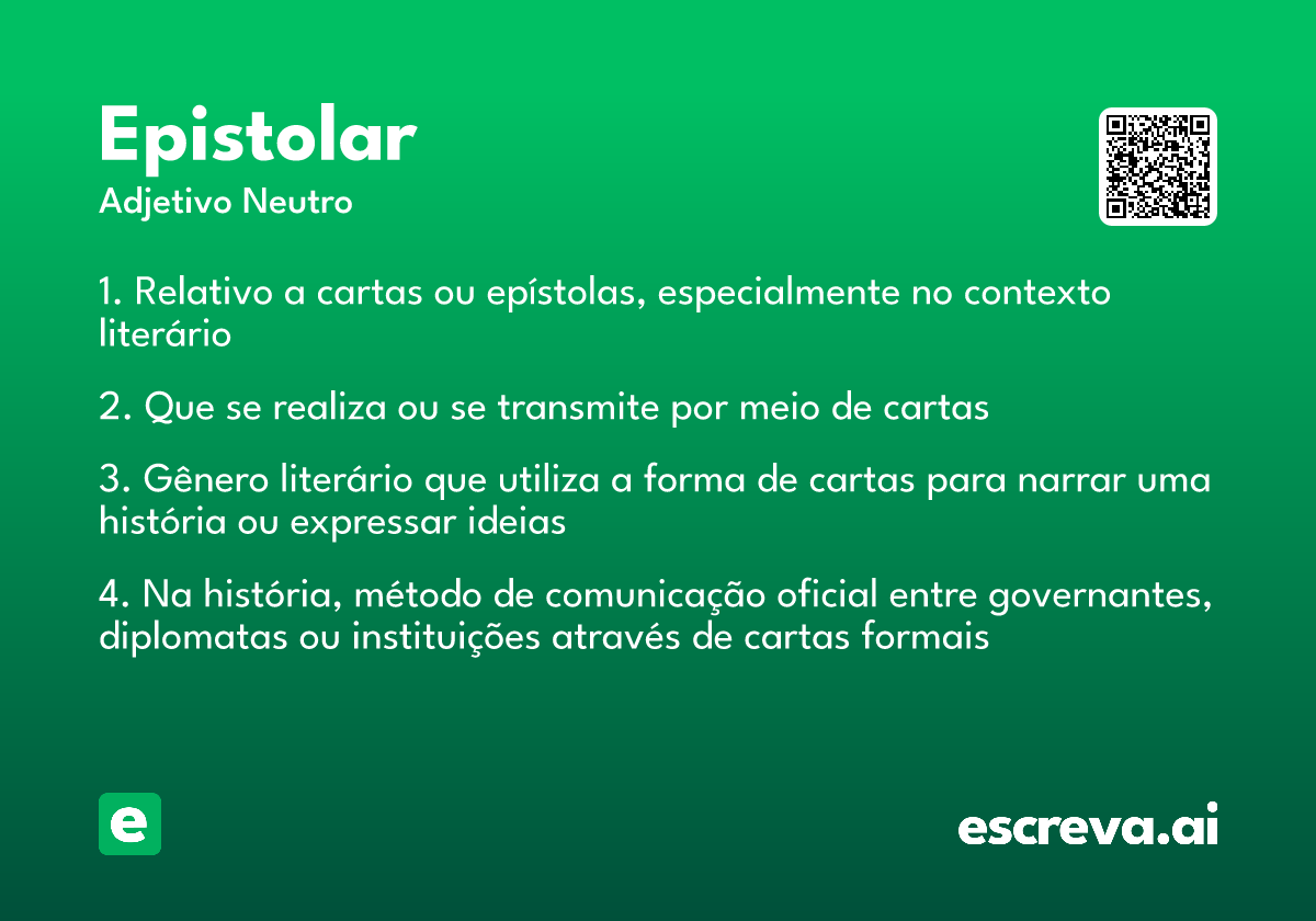 epistolar