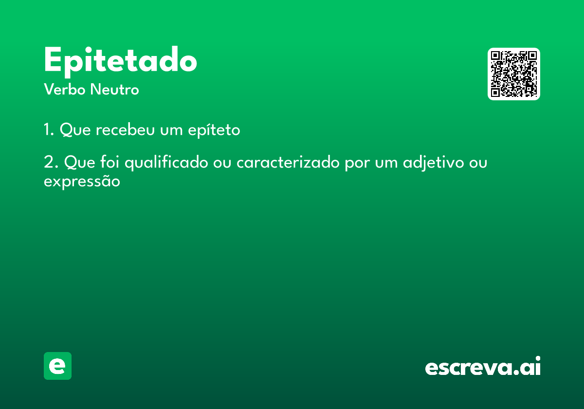 epitetado