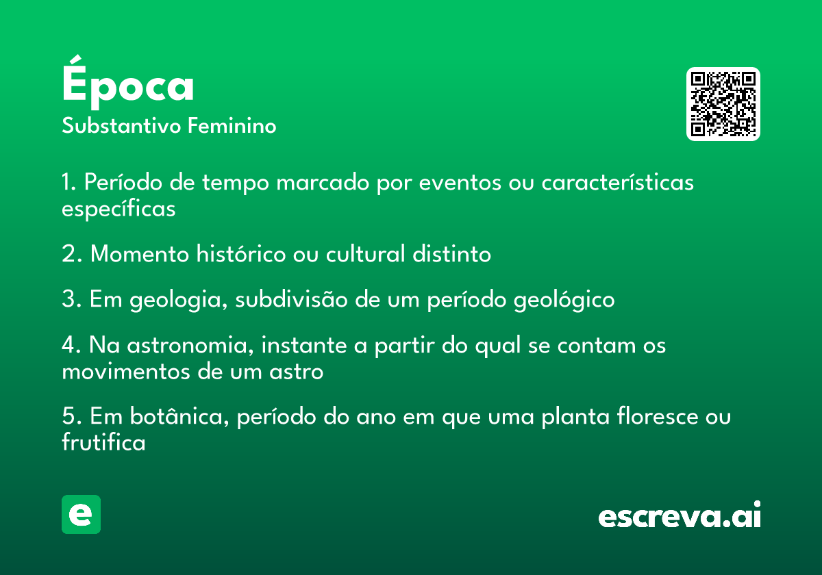 época