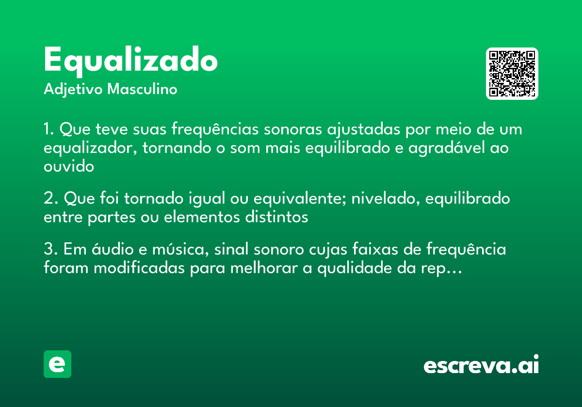 equalizado