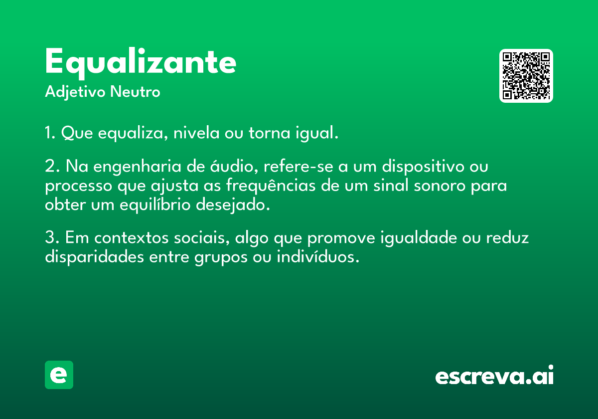 equalizante