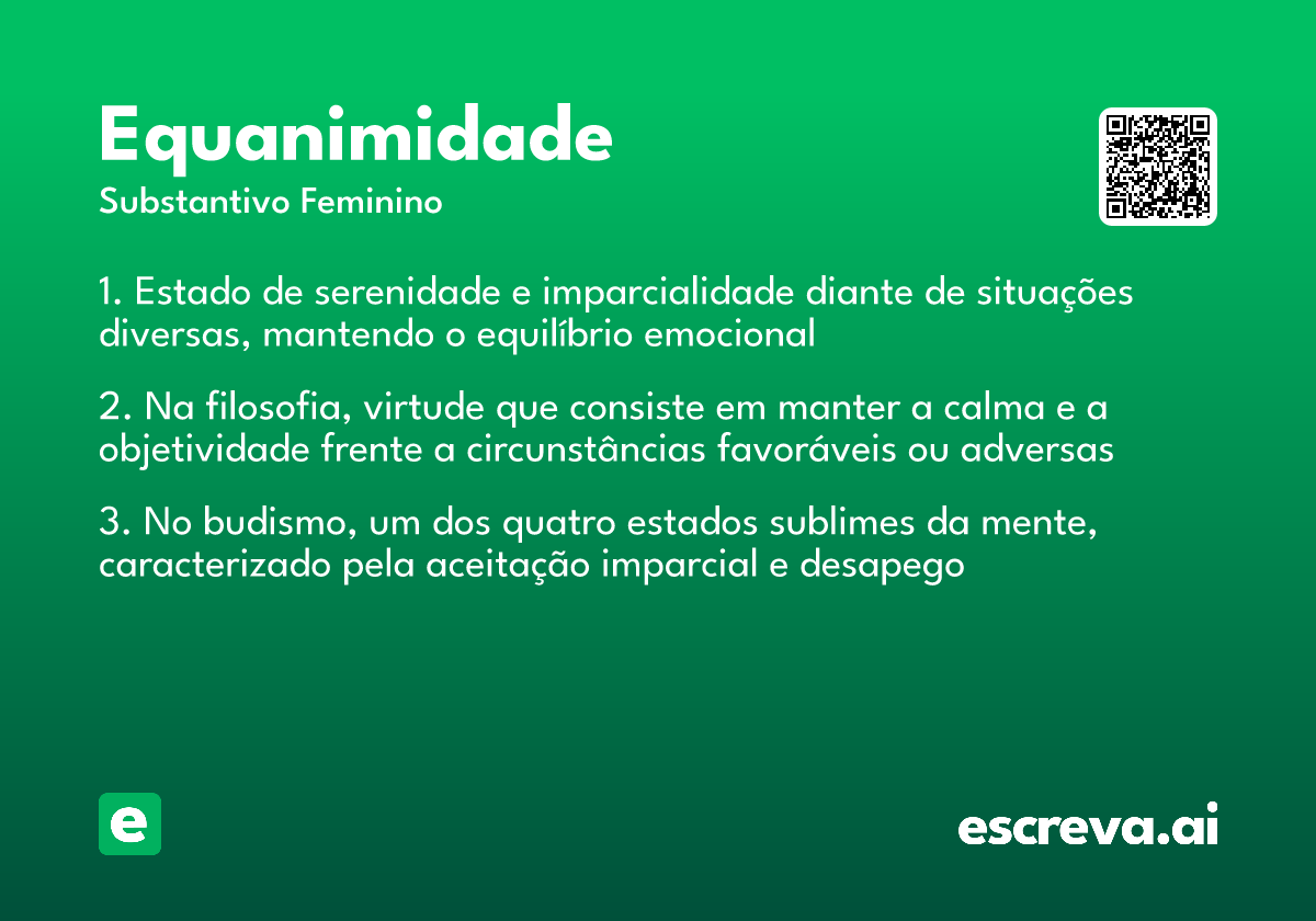 equanimidade