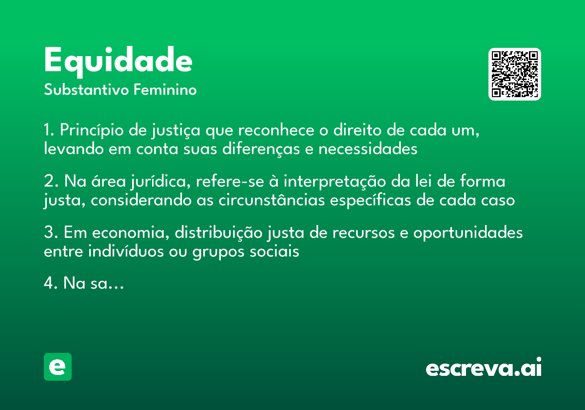 equidade