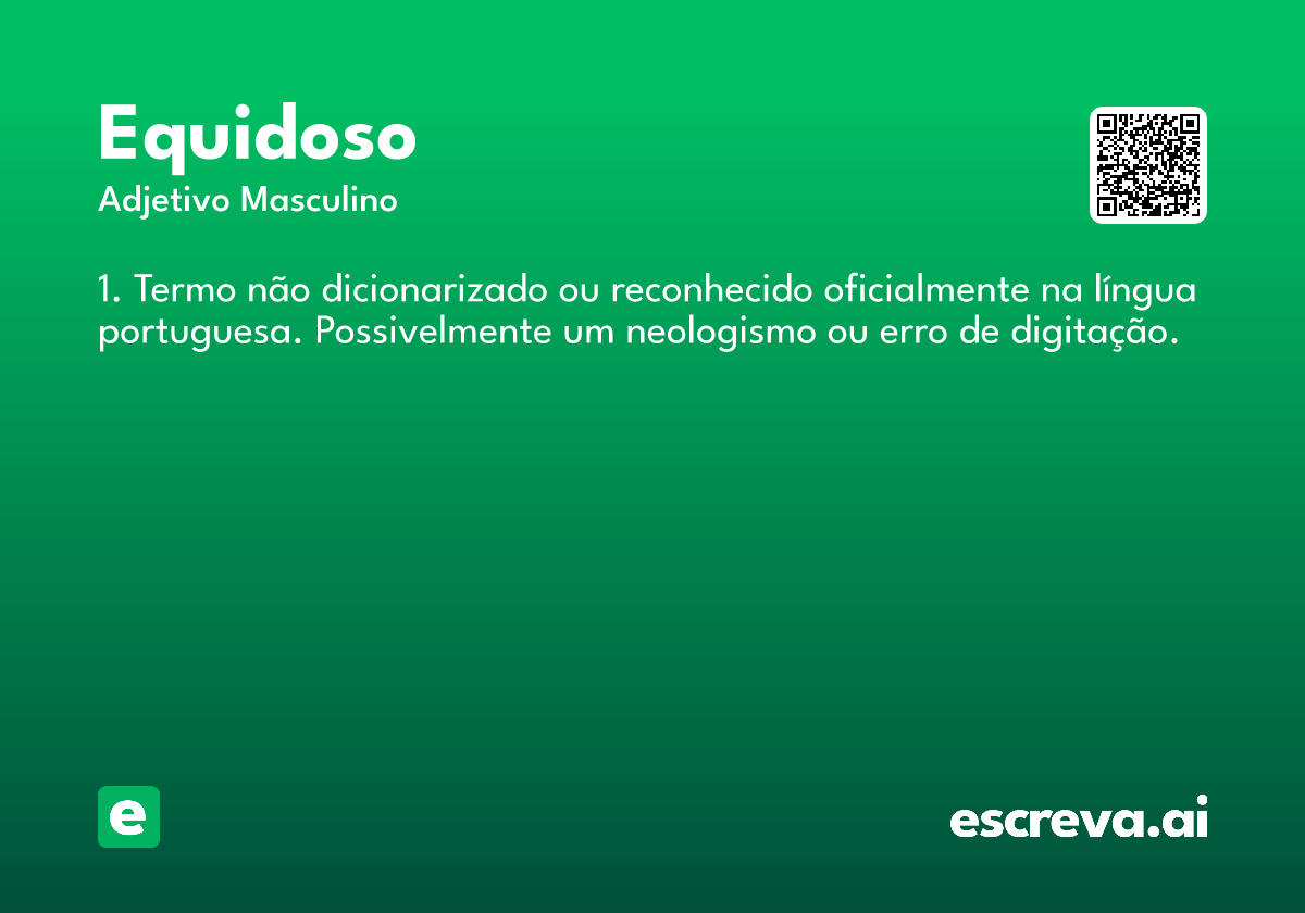 equidoso