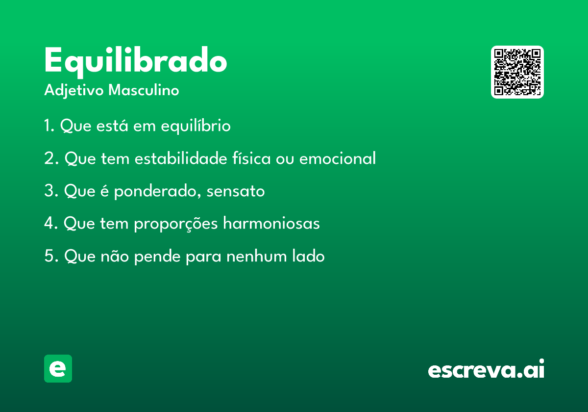 equilibrado