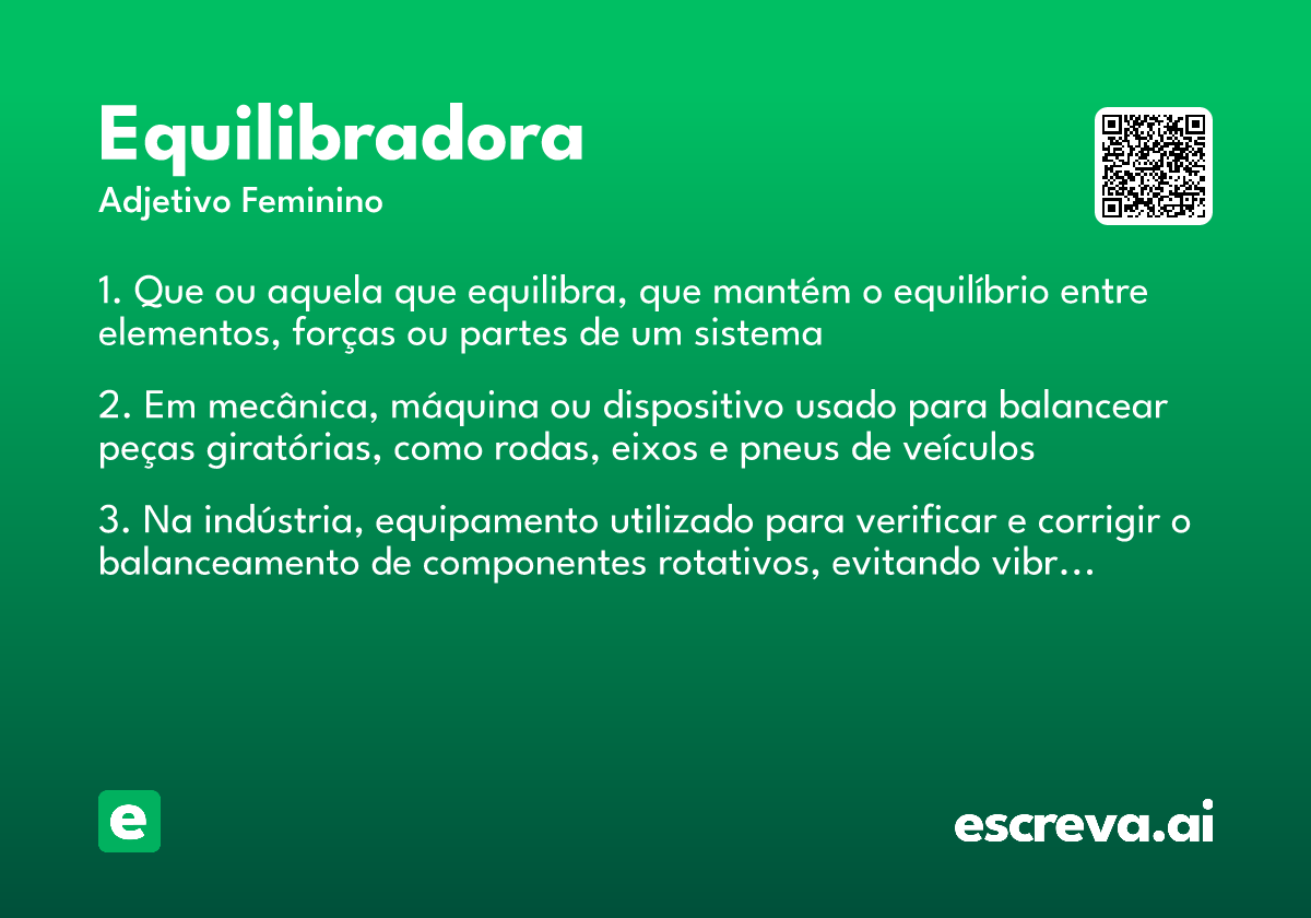 equilibradora
