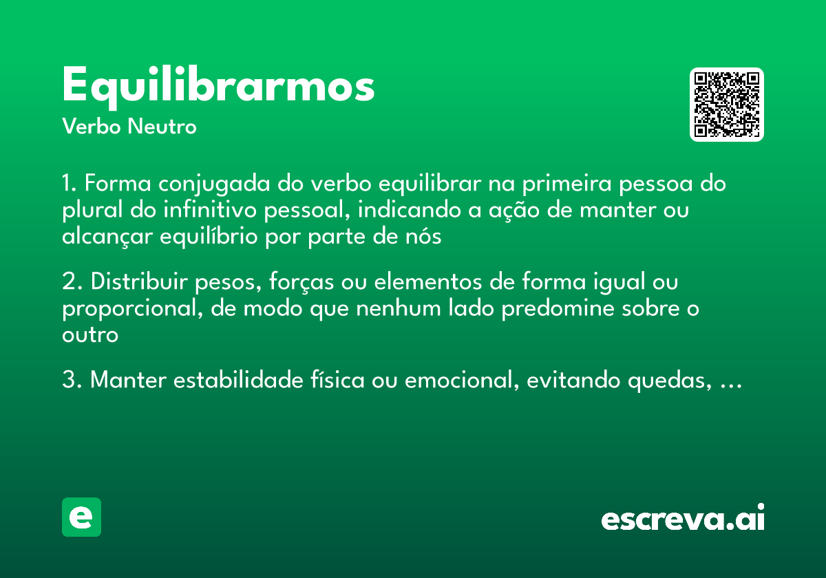 equilibrarmos