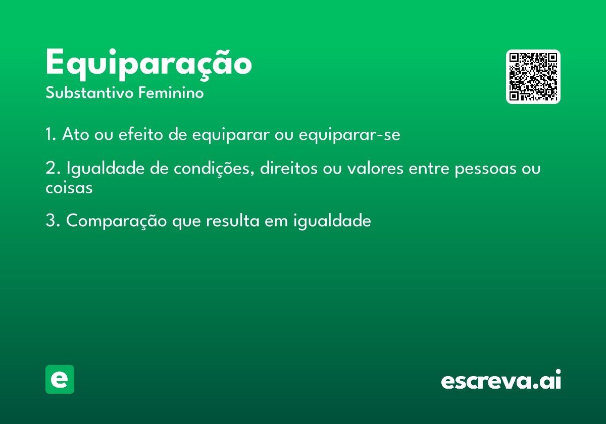equiparação