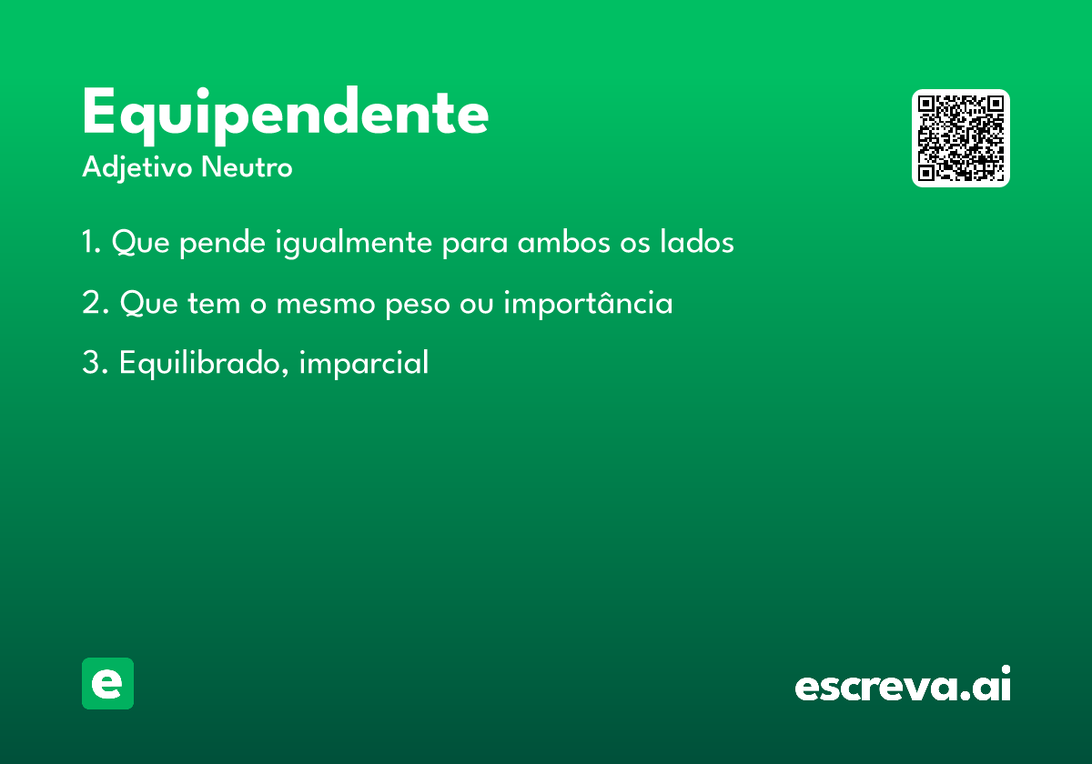 equipendente