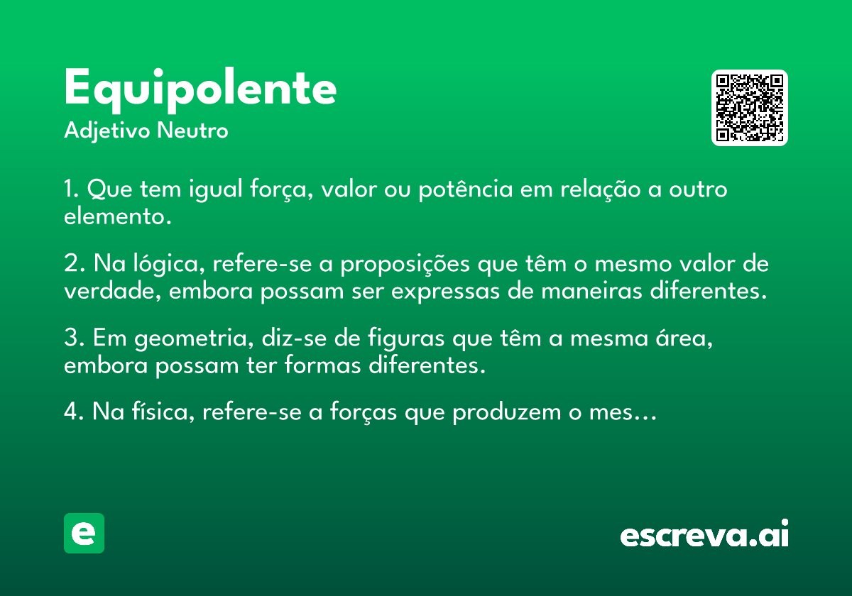 equipolente
