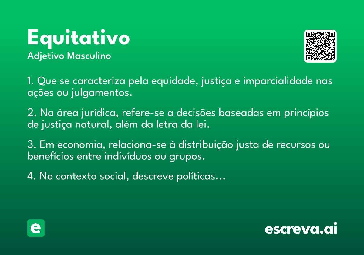 equitativo