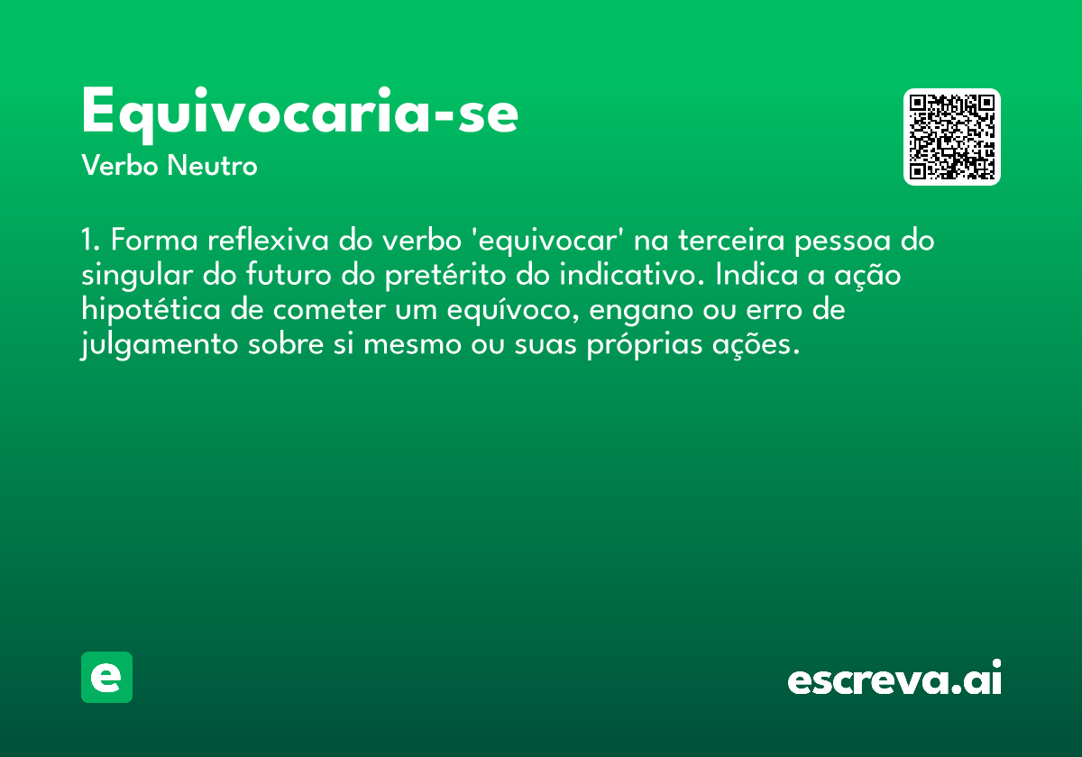 equivocaria-se
