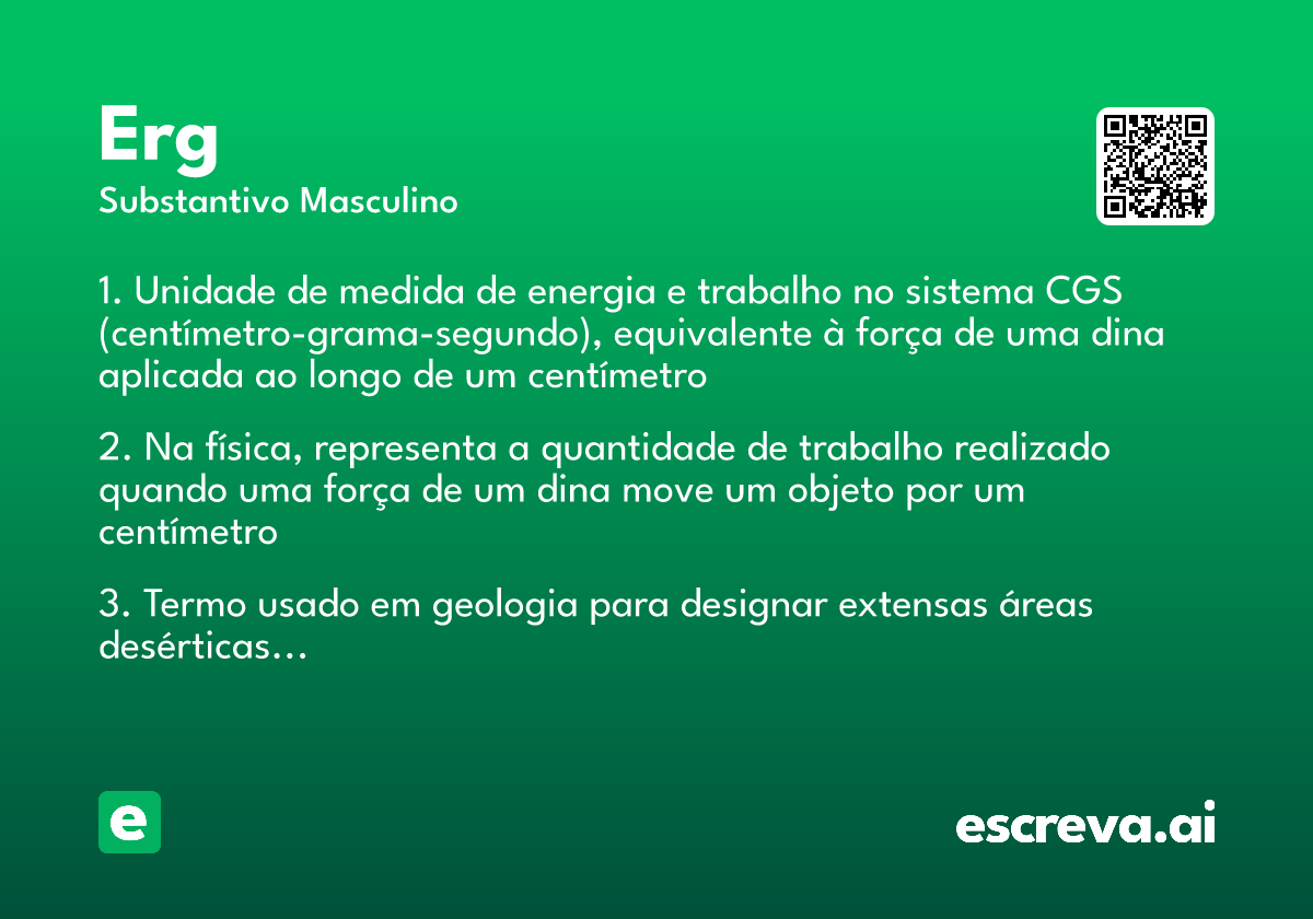 erg