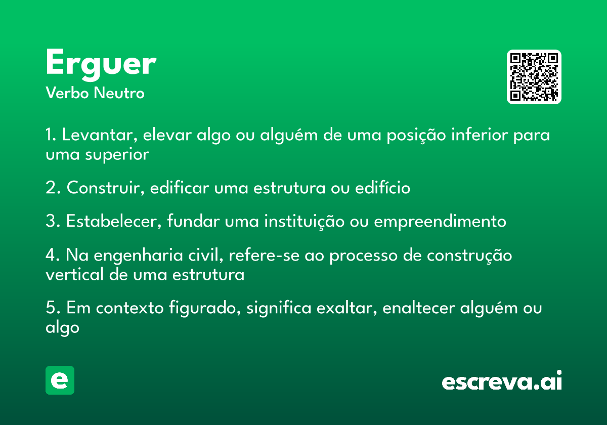 erguer