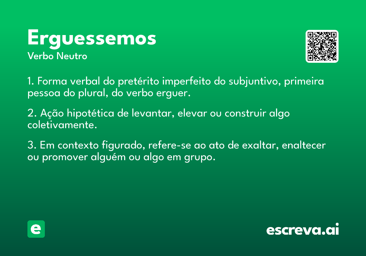 erguessemos
