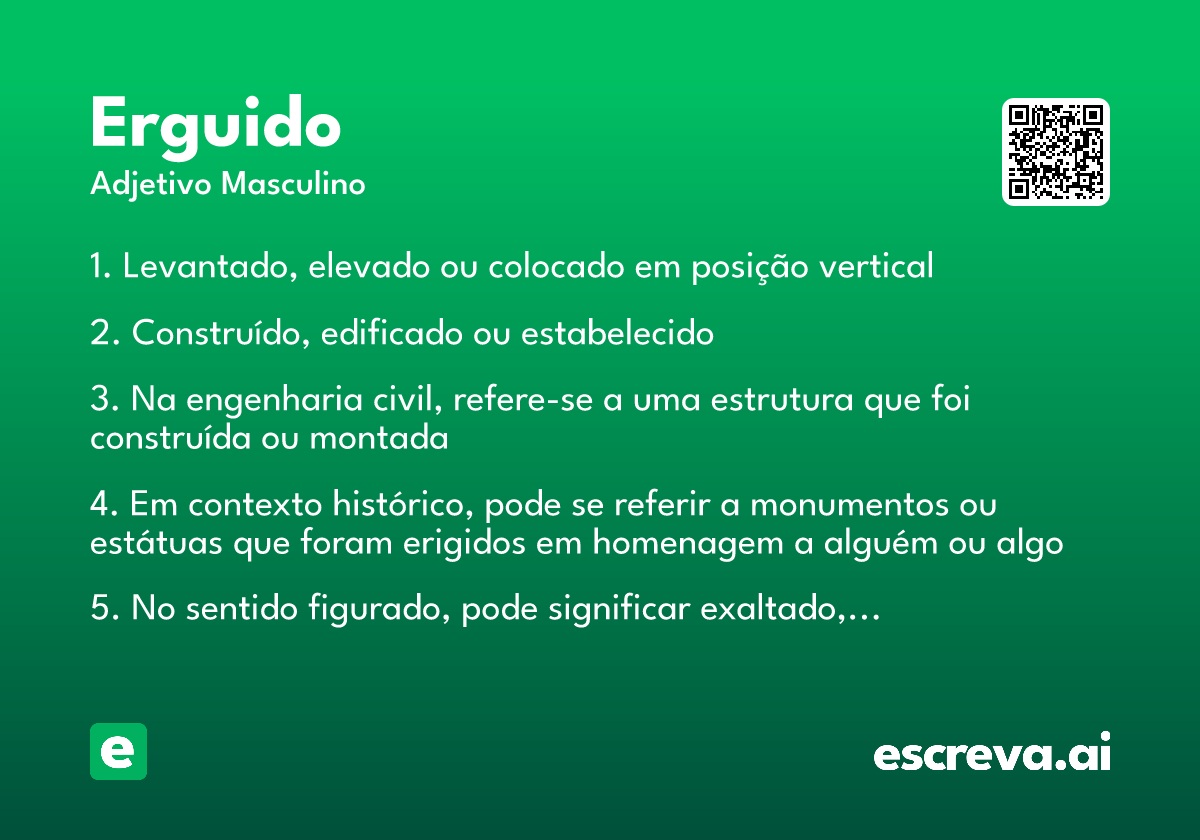 erguido