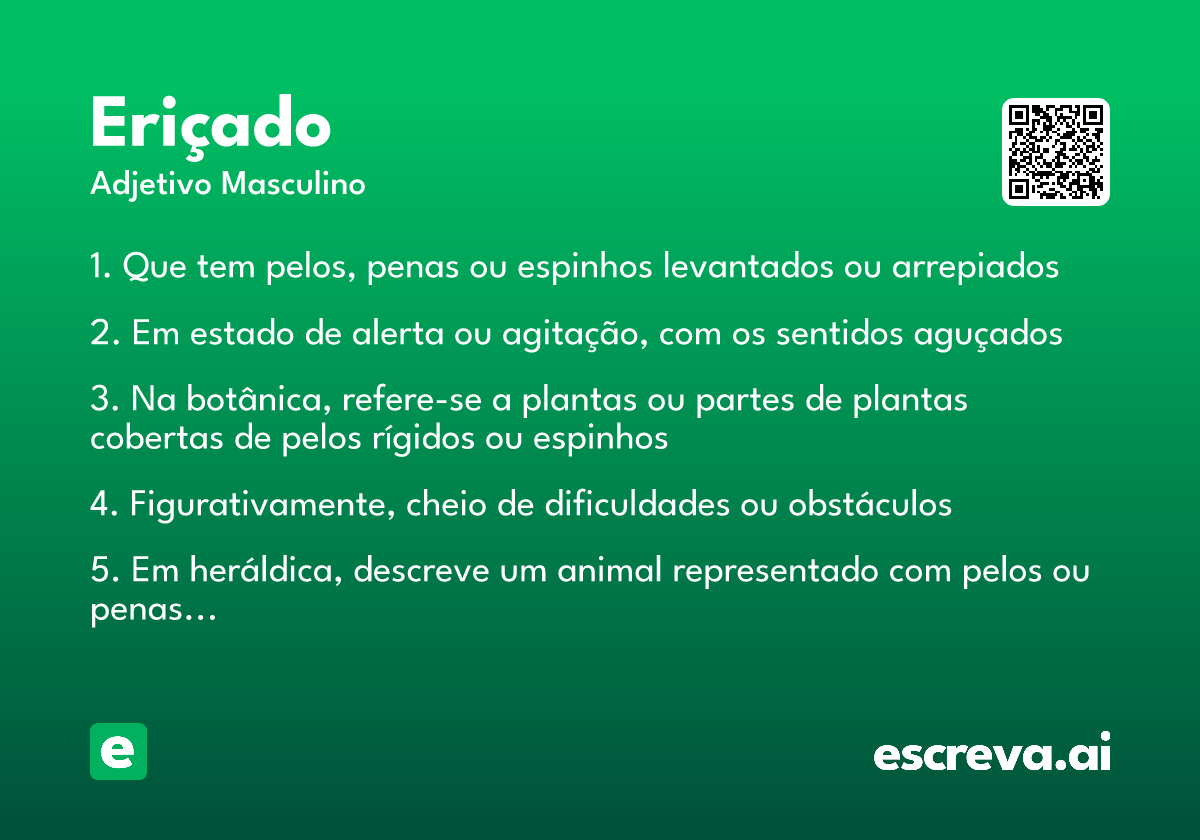 eriçado