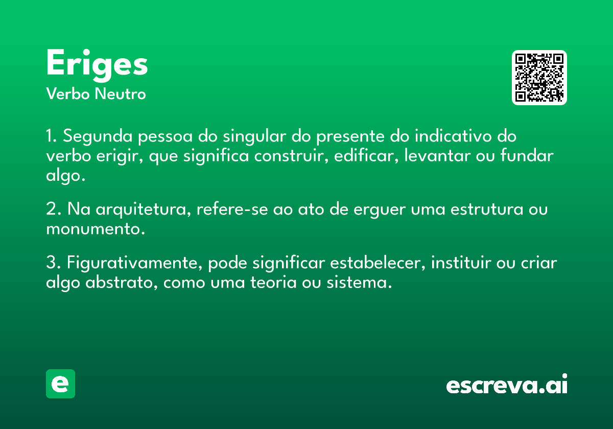 eriges