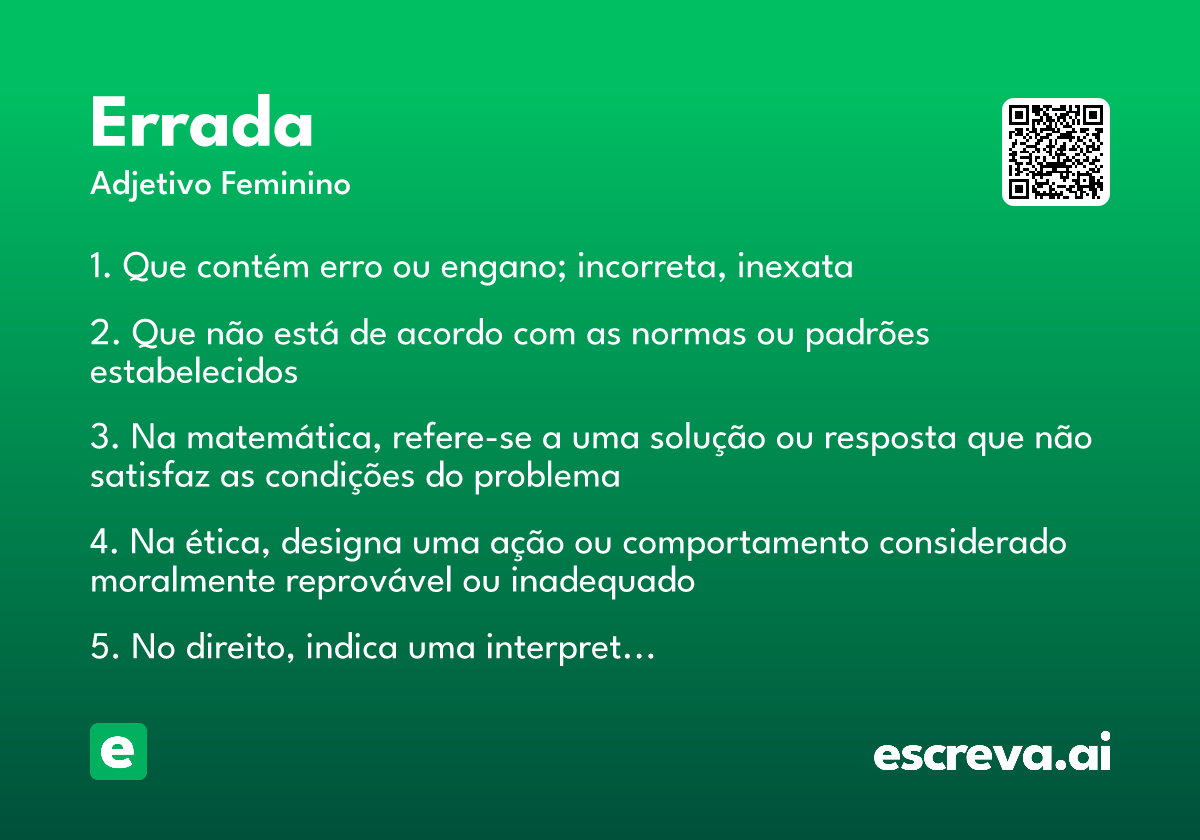 errada