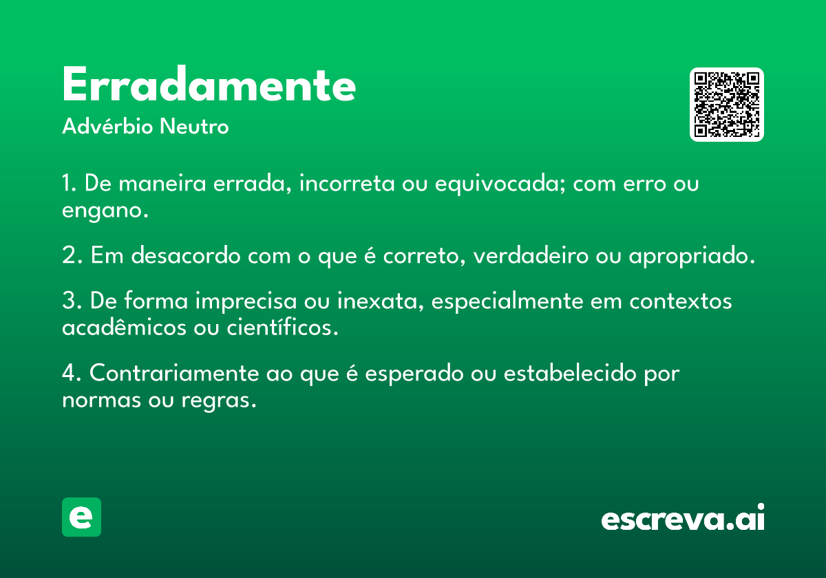 erradamente