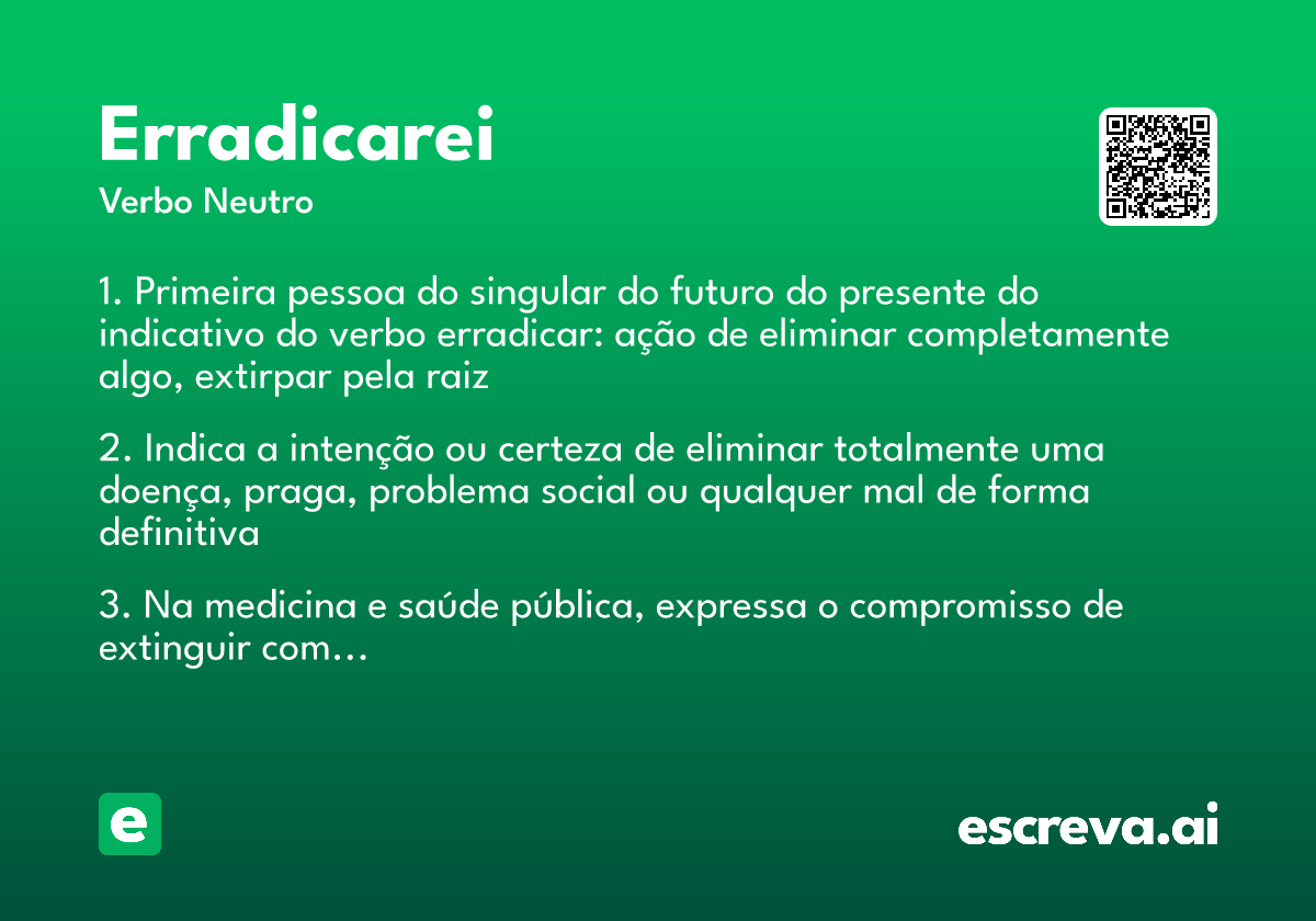 erradicarei