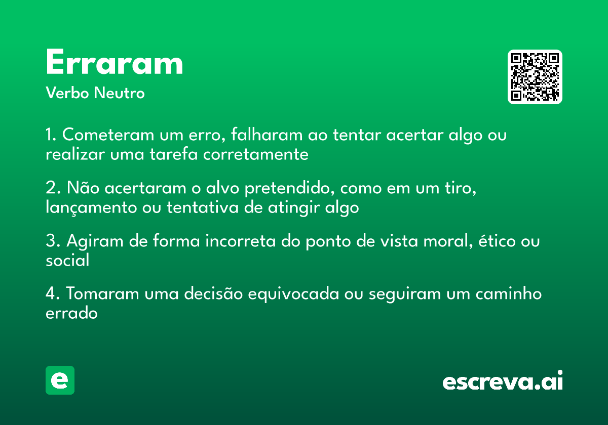 erraram