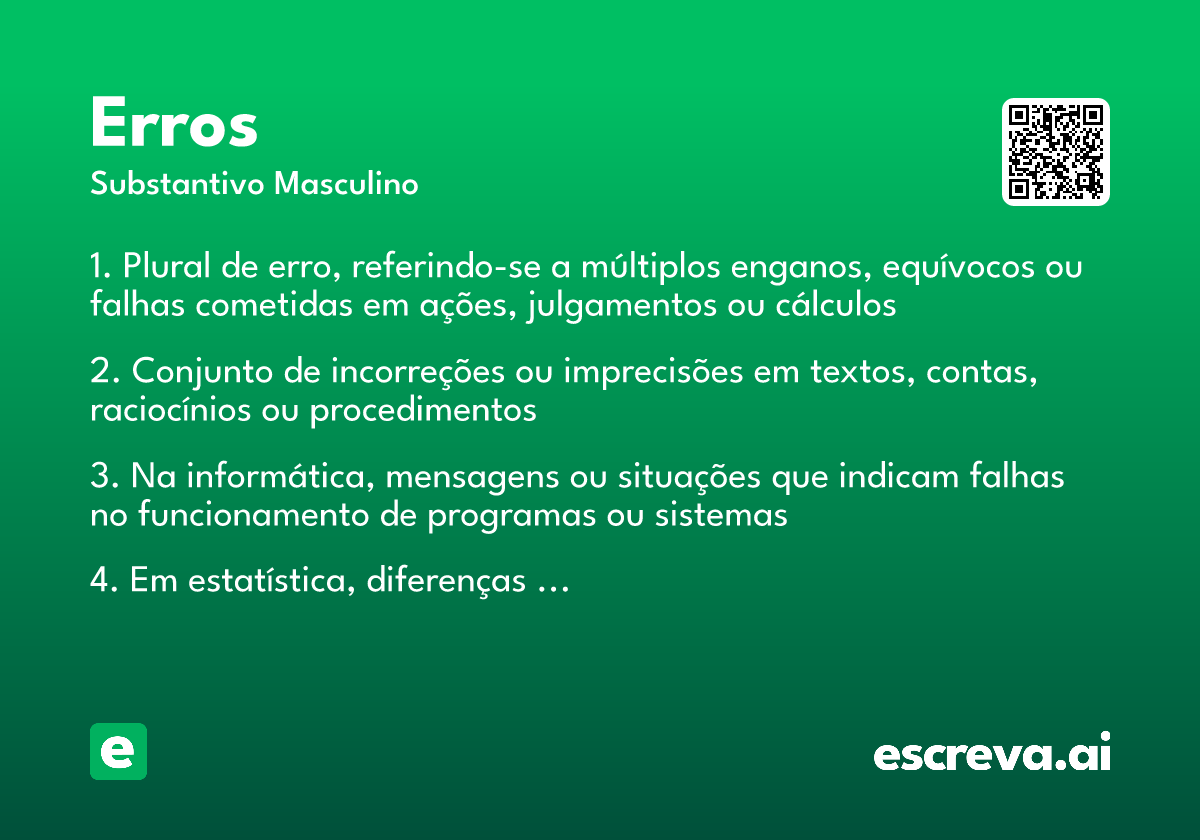 erros