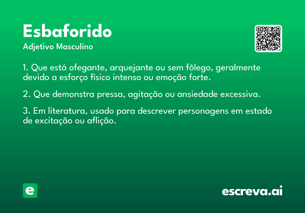 esbaforido