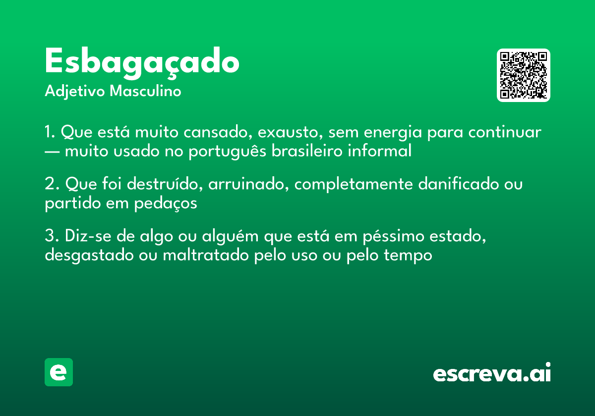 esbagaçado