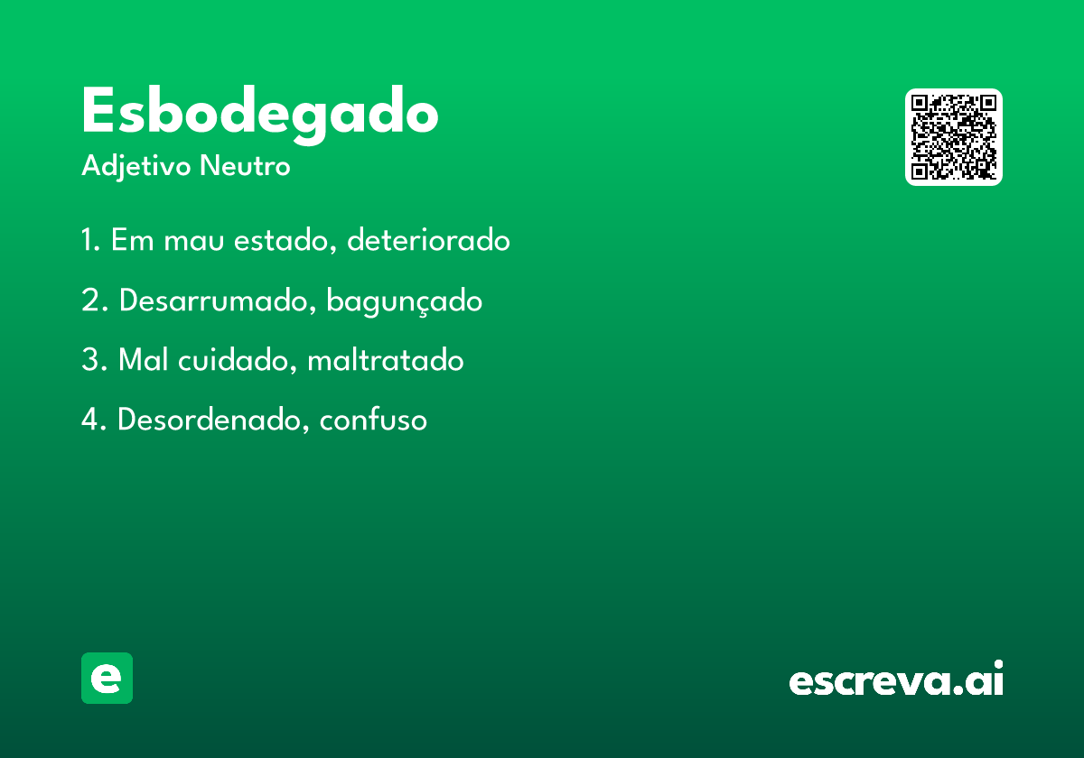 esbodegado