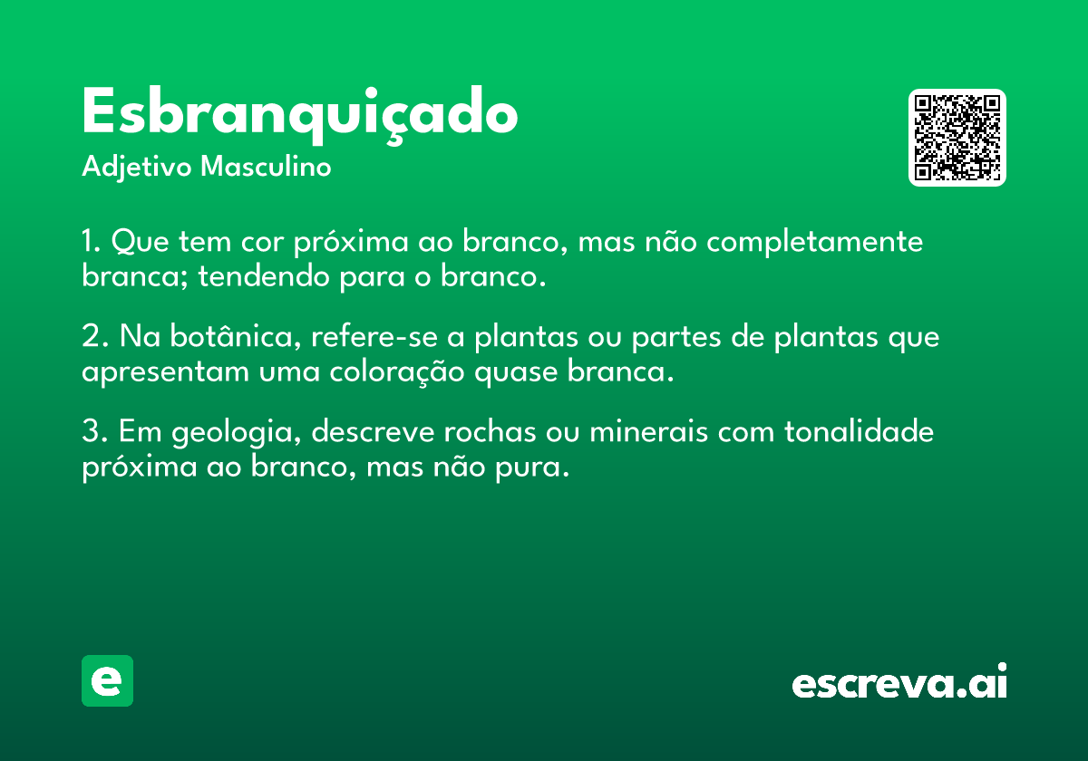 esbranquiçado