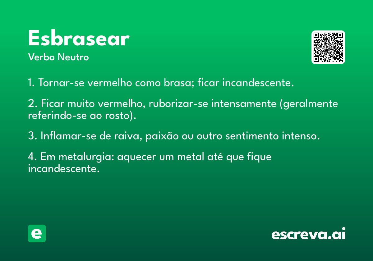 esbrasear