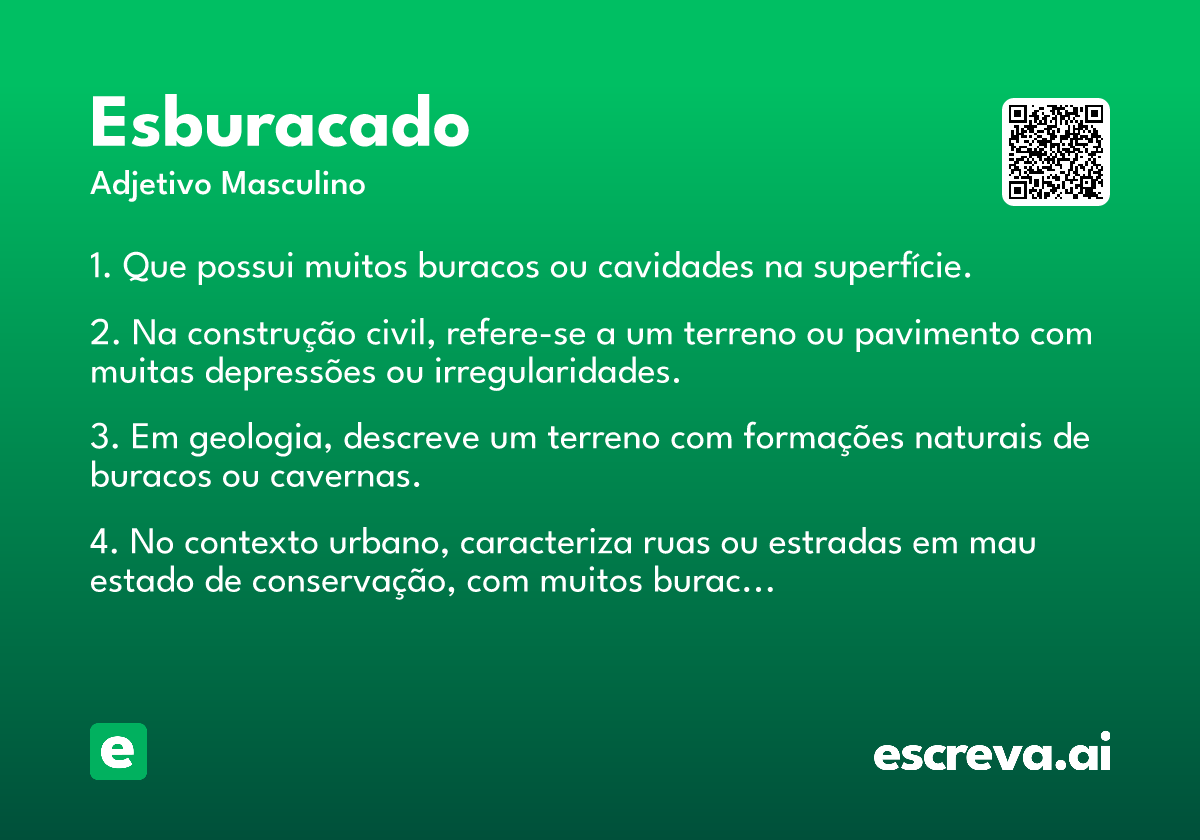 esburacado
