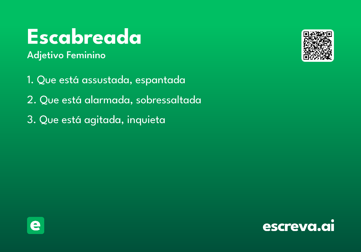 escabreada