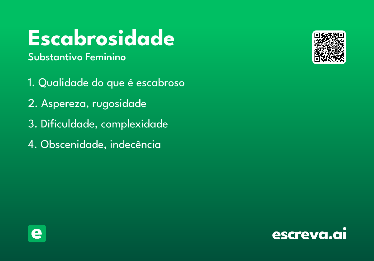 escabrosidade