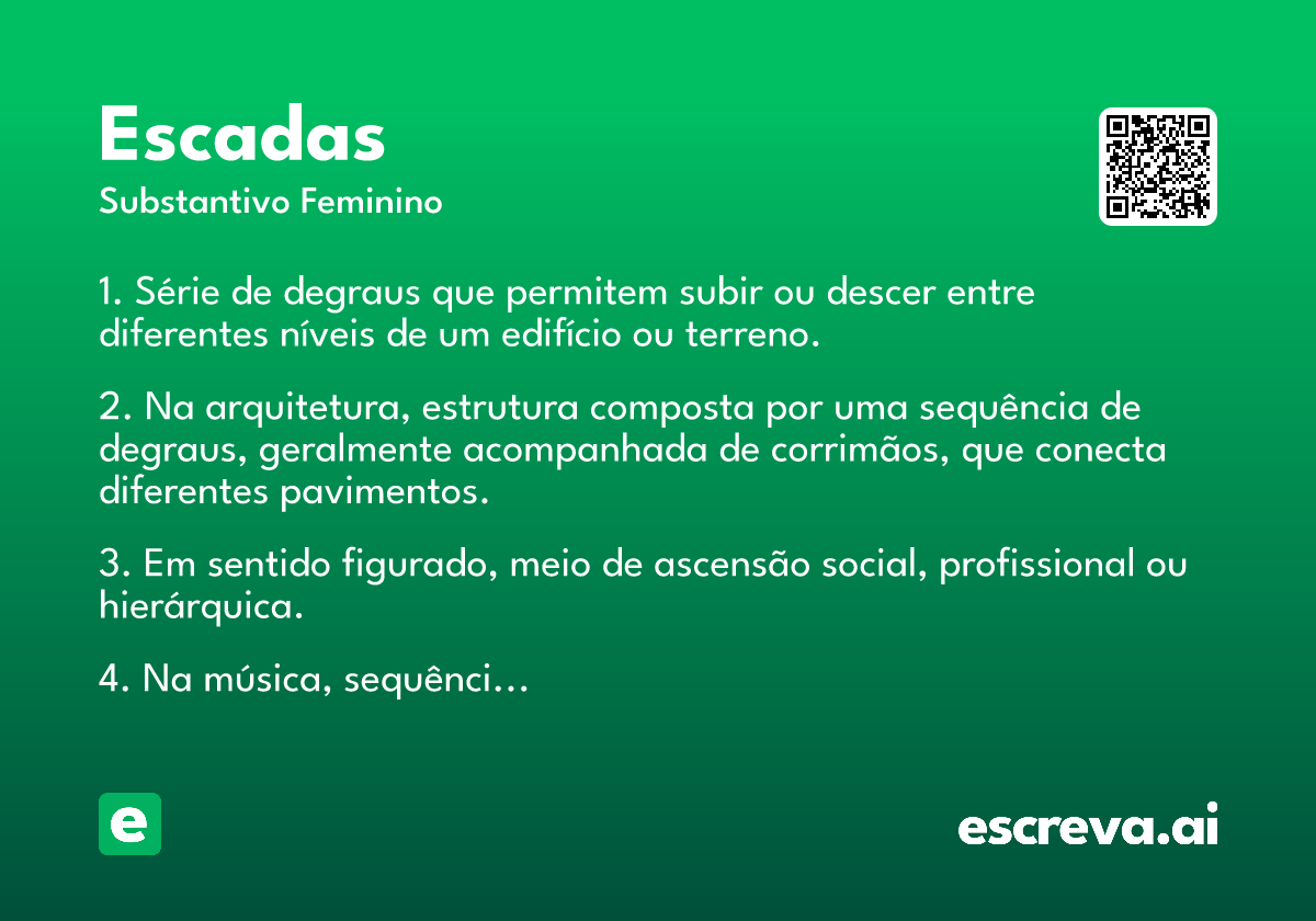 escadas