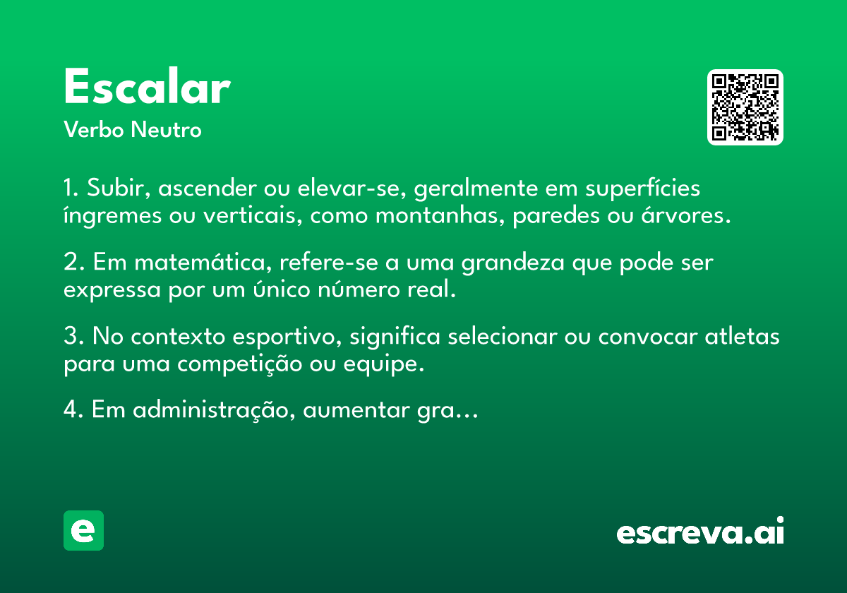 escalar