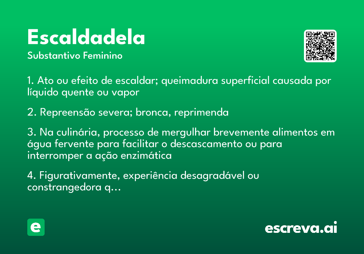 escaldadela