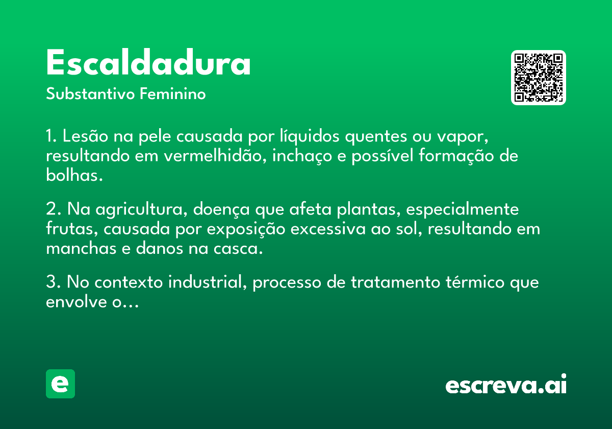 escaldadura