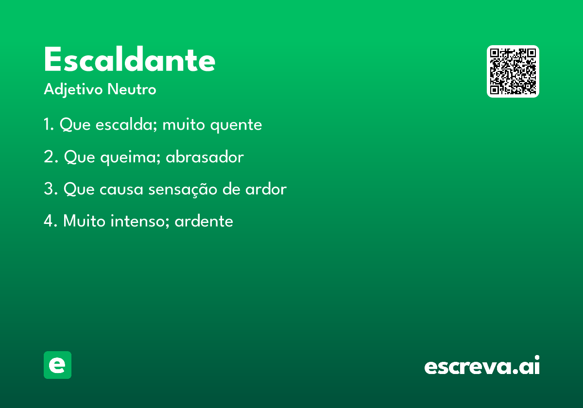 escaldante