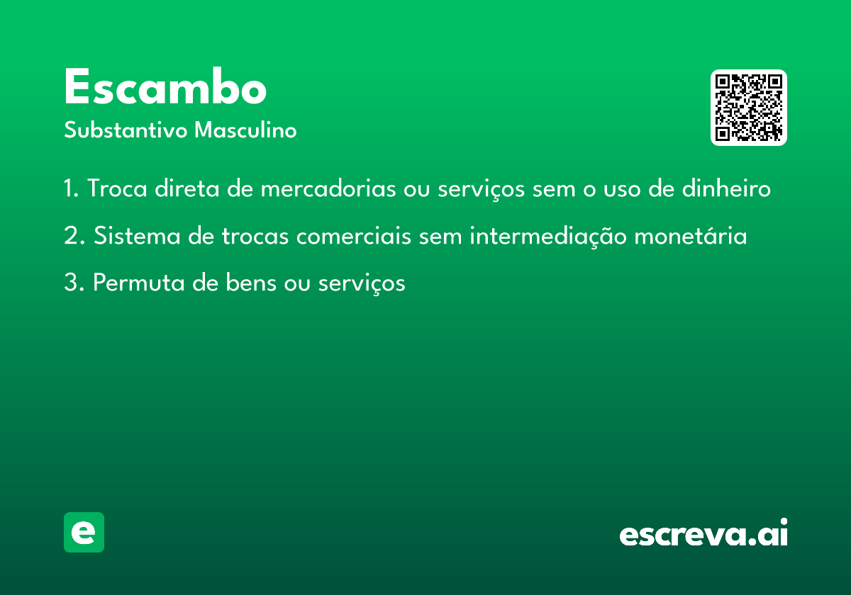 escambo