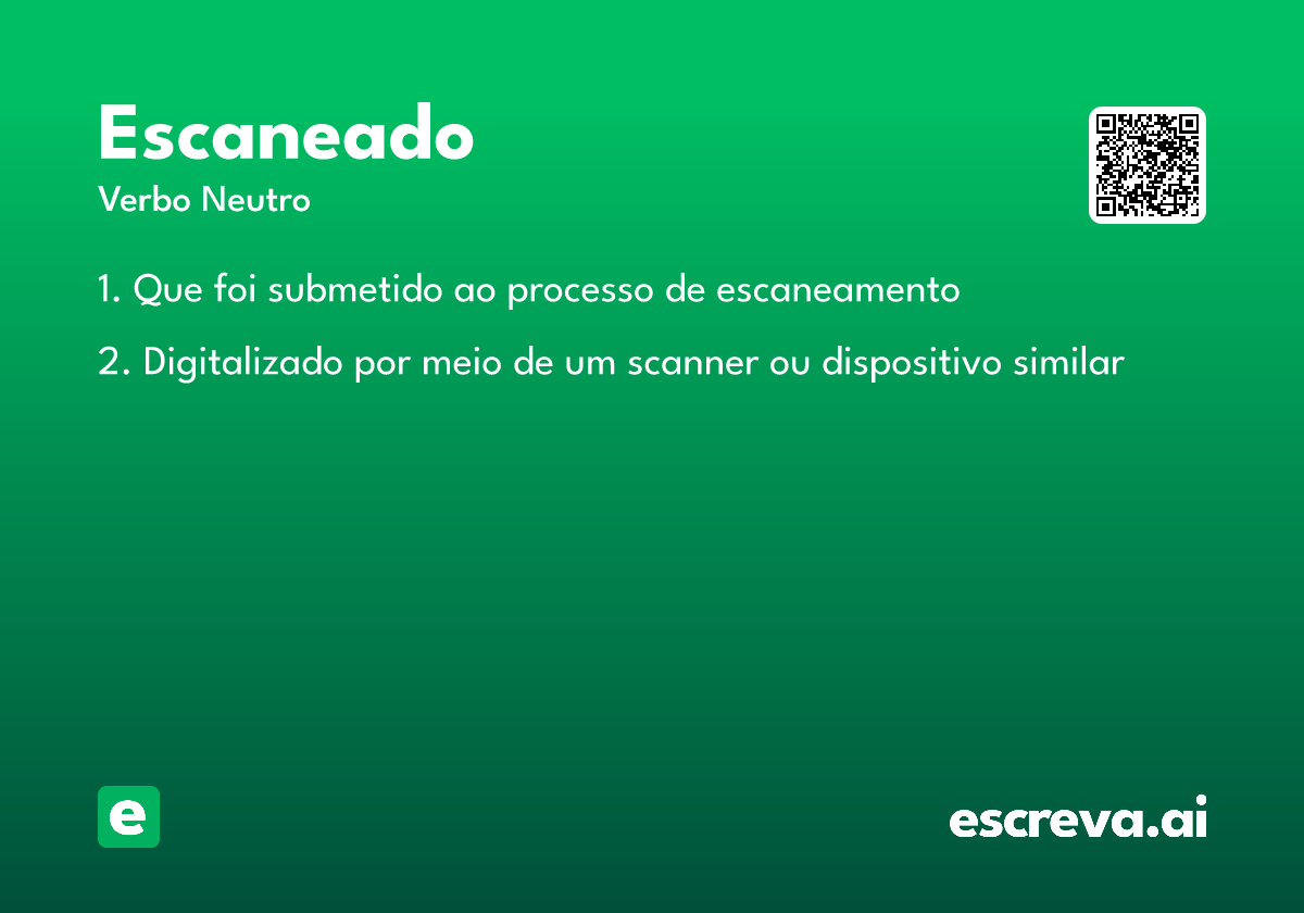 escaneado