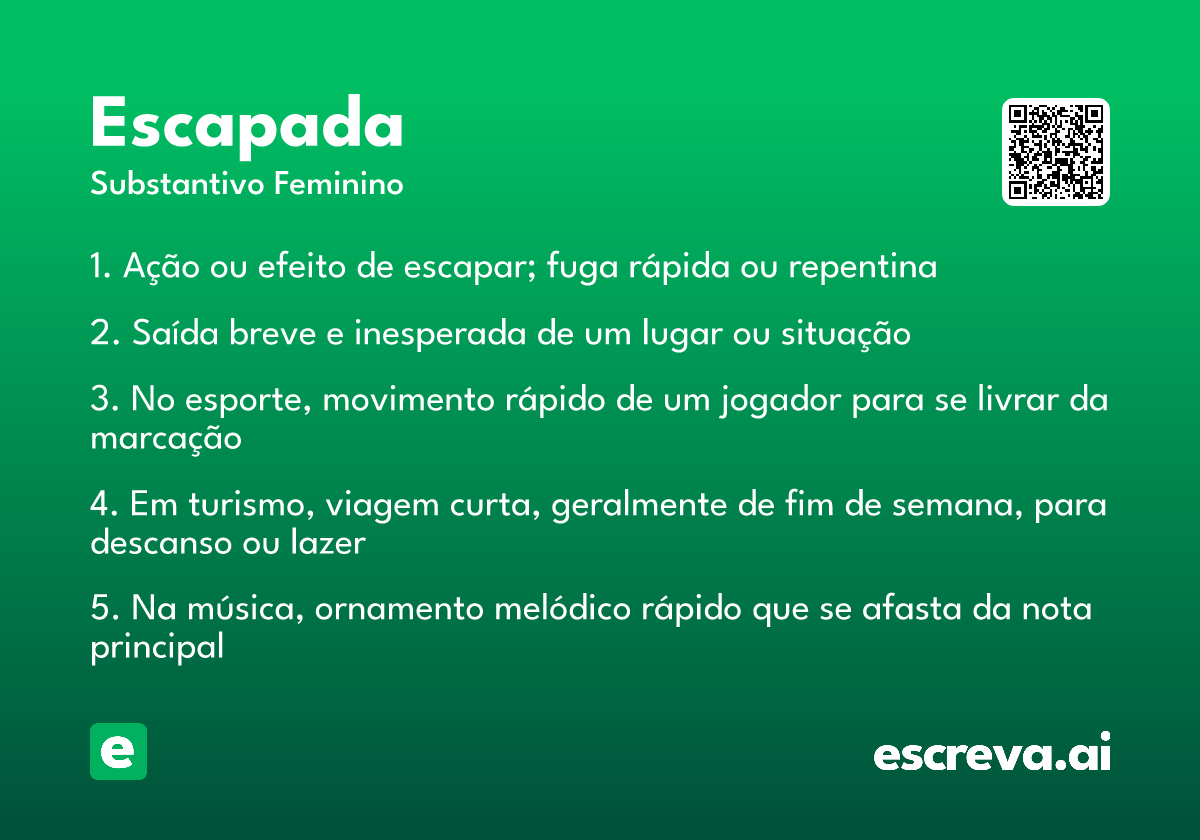 escapada